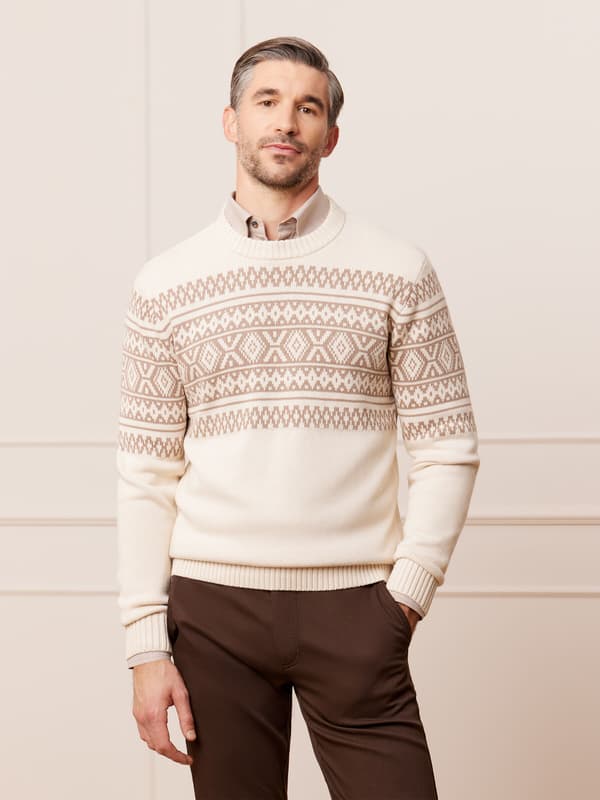 BEIGE GIENMORE TRØJE M