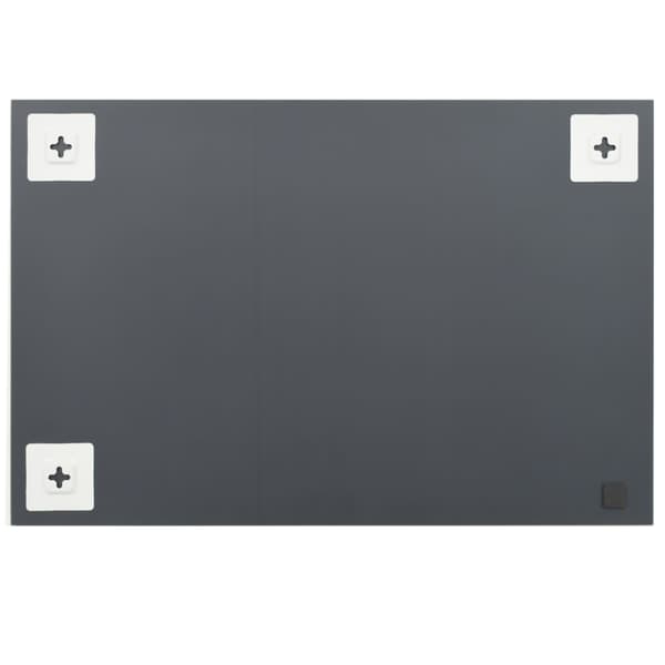 vidaXL Väggspeglar, 2 st, 60 x 40 cm, Rektangulära, Glas