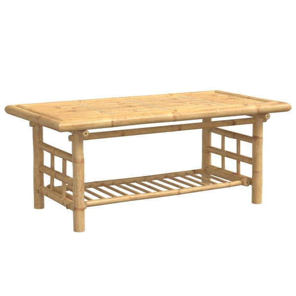 vidaXL Soffbord, 110x55x45 cm, Bambu