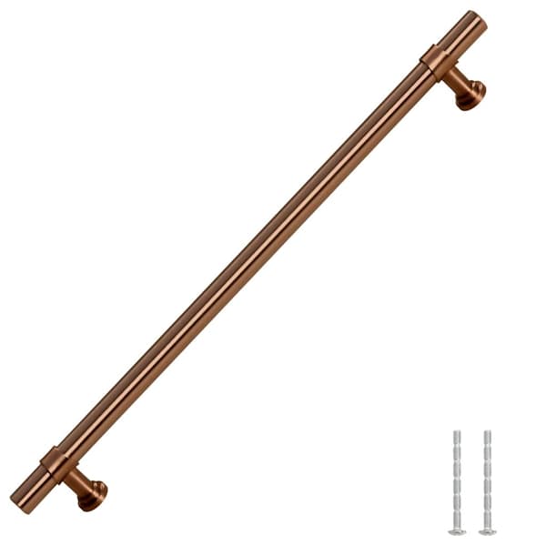 vidaXL skabsgreb, 5 stk., bronze, 224 mm, rustfrit stål