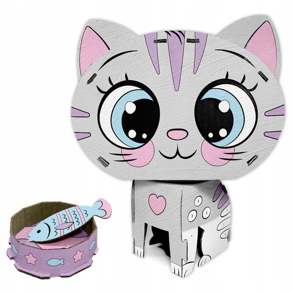 3D-HAHMOMAALAUS NUMEROILLA KIDEA KITTY