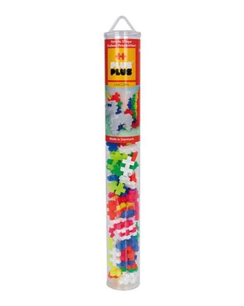 Plus-Plus-palikat. Putki. Yksisarvinen. 100 palaa