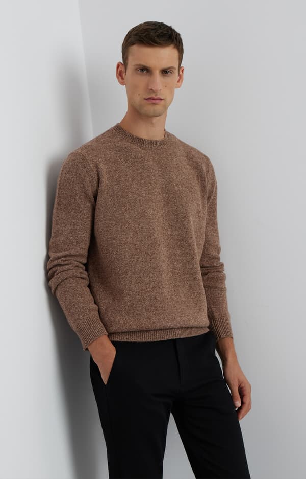 Trøje med rund hals XL