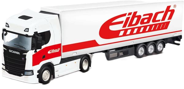 Bburago StreetFire Haulers Trailer Eibach 1:43