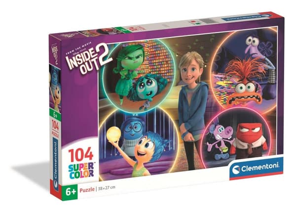 Puslespil 104 Inside Out 2
