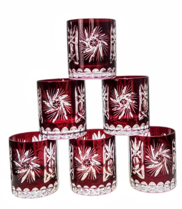 Ruby Crystal Whiskyglas 280 ml Olive Grinder