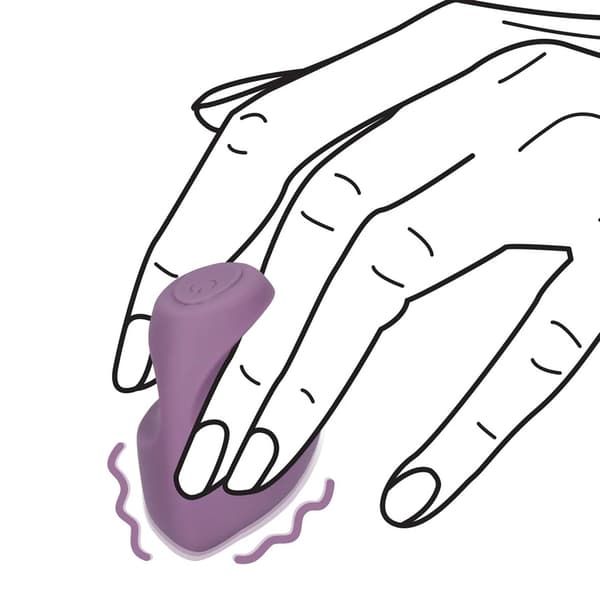 Fingervibrator - Mystic Purple