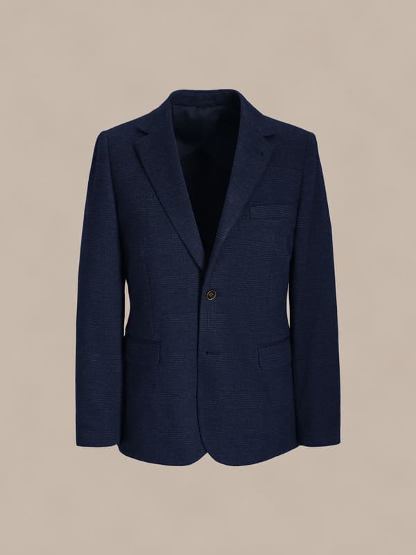 MARINEBLÅ JAKKE 52L