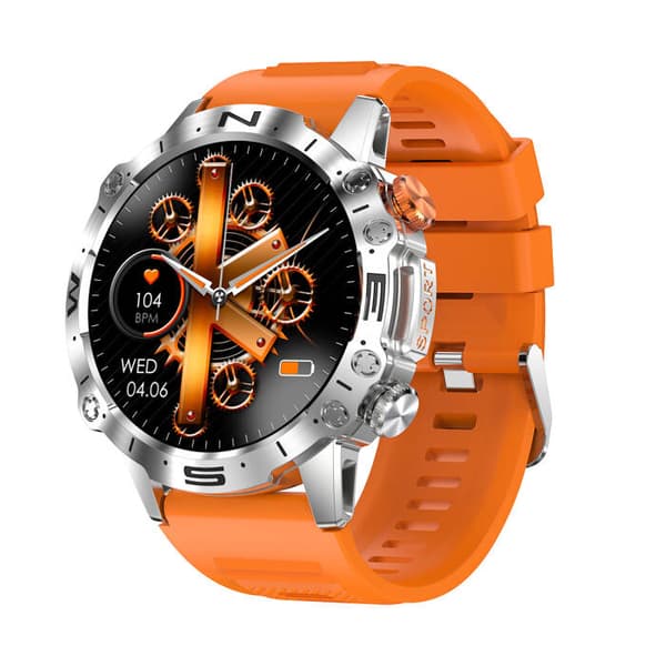 Herre smartwatch GRAVITY GT20-4 - AMOLED, Ekstra rem (sg024d)