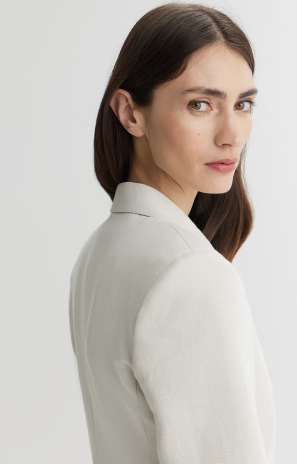 Slimfit jakke 40