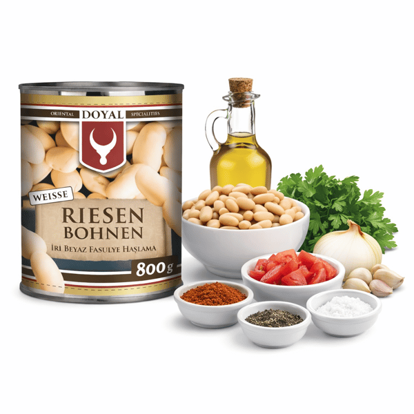 DOYAL | Vita smörbönor | 800 g