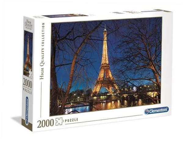 Puslespil med 2000 brikker. HQ Paris