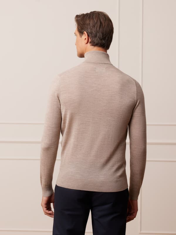 BEIGE TURTLENECK AKRON XXL
