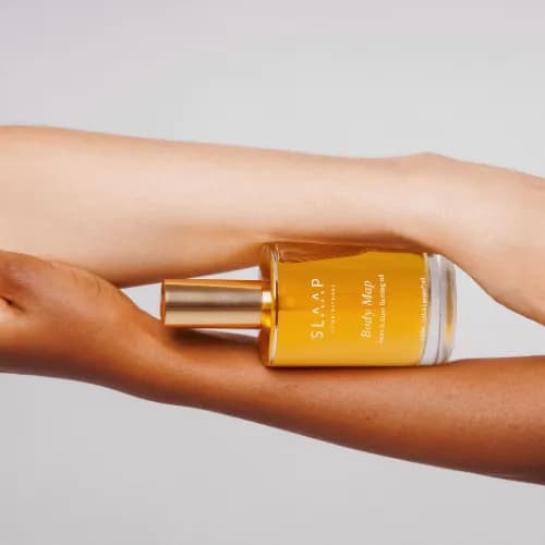 Body Map opstrammende olie til krop og buste 100 ml