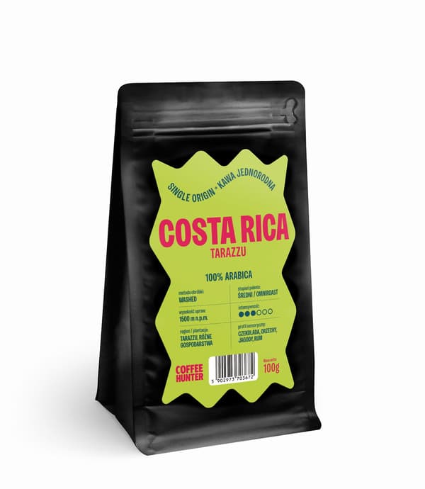 Smakprovningsset för kaffe, 5 x 100 g kaffebönor