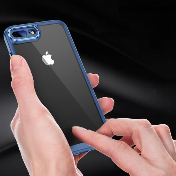 Etui til iPhone 7 Plus / 8 Plus, ERBORD Impact Guard, blå