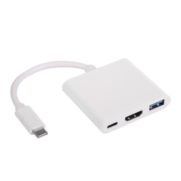 Hub USB C - USB C HDMI USB A 3.0 Akyga AK-AD-57 Splitter til MacBook Pendrive