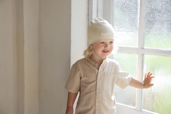 Elodie Details - Mössa - Havrevit - 1-2 år