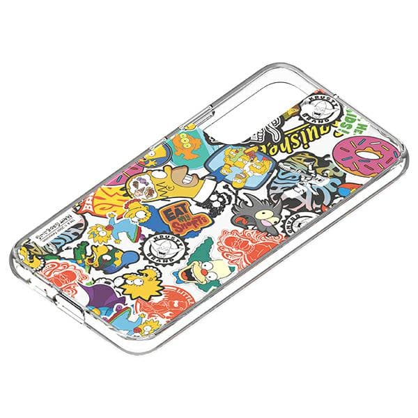 Samsung Panel til Frame Cover til Galaxy S22+ Simpsons Faces Hvid