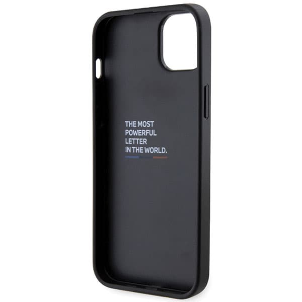 BMW Grip Hot Stamp-cover til iPhone 14, sort