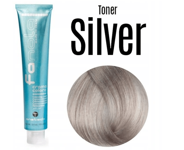 Fanola TONER 100 ml Sølv