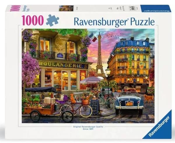 Puzzle 1000 Pariisi aamulla