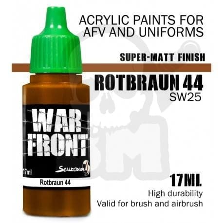 SW-25 Krigsfront Rotbraun 44
