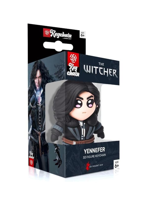 The Witcher Yennefer 3D-nøglering