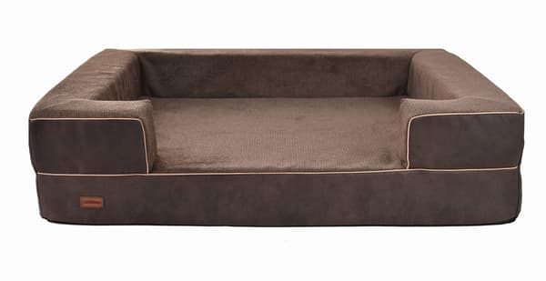 Rex ortopedisk soffa brun M - 70 x 60 x 16 cm