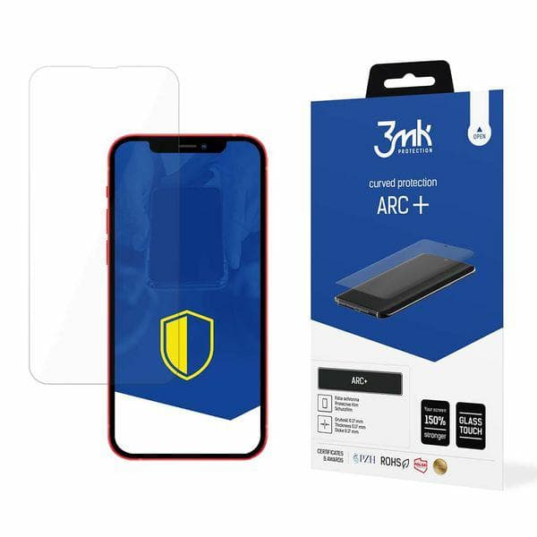 3MK ARC+ suojakalvo iPhone 13/13 Prolle