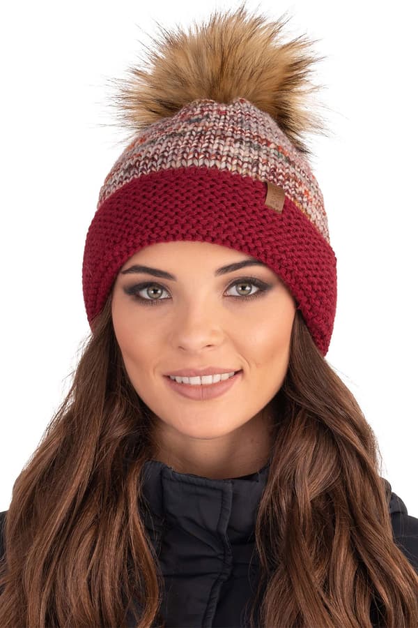 Vivisence 7024 Vinröd Uni Hatt