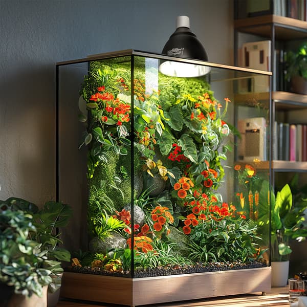 Resun Reptile Dome Lamp - lämmitys- ja UVB-lamppu