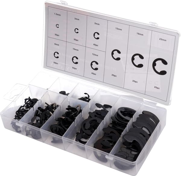 E-clips säkerhetsringar 300 st KD10484