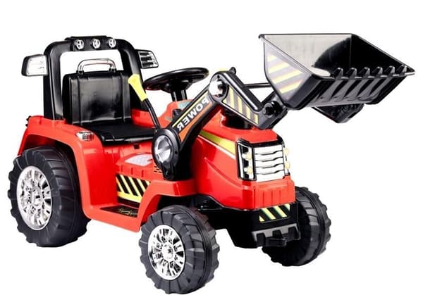 ZP1005 Batteridrevet traktor rød