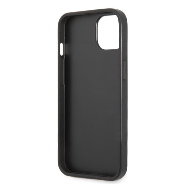 Karl Lagerfeld Saffiano Plaque-cover til iPhone 13 mini, sort