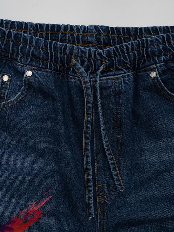 Point X Vice Mönstrade Baggy Jeans L