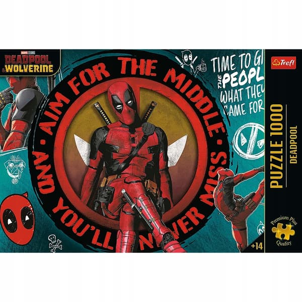 PUSLESPIL 1000 PREMIUM PLUS DEADPOOL 10835