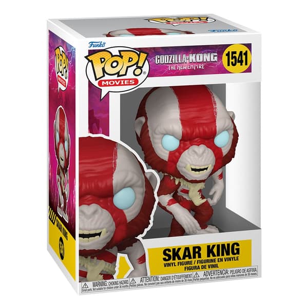 Funko POP Godzilla og Kong 1541 Skar King samlerfigur