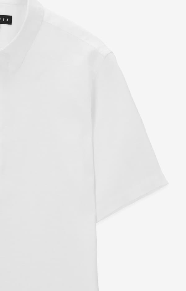 Slim fit hørskjorte M