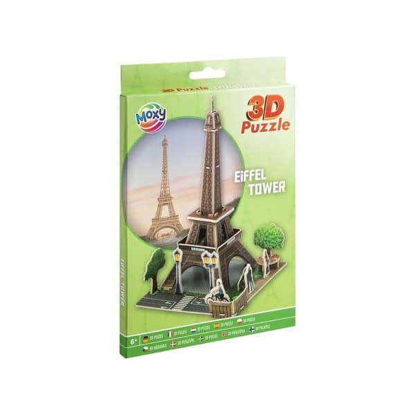 3D Eiffeltårnet skumpuslespil