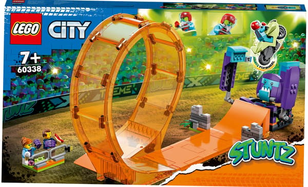 LEGO City Krossningsstuntloop med Schimpans 60338