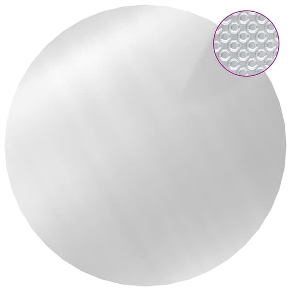 vidaXL Poolfolie silver 488 cm PE