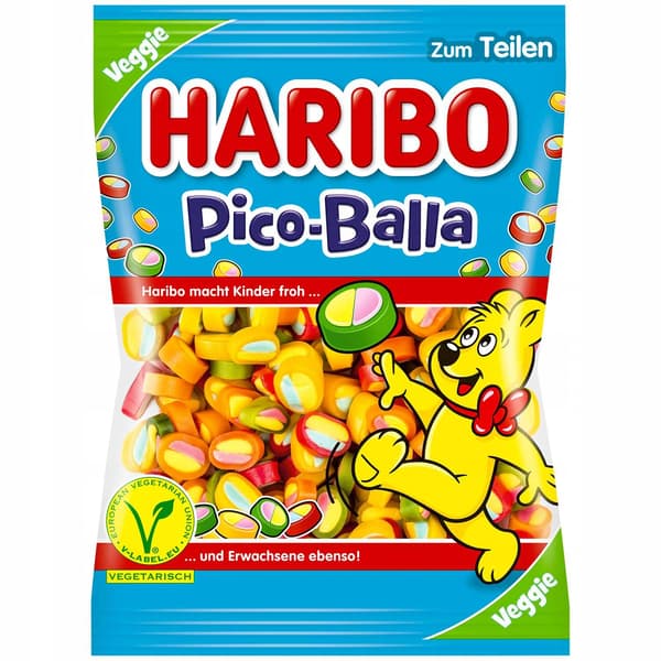Haribo Pico-Balla geléblandning 85g