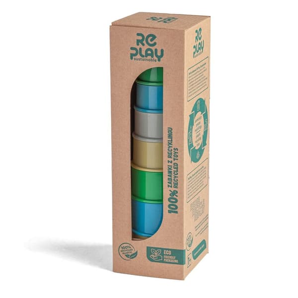 RePlay opettavaiset pyramidimukit 8 kpl
