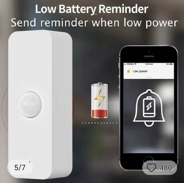 TUYA SMART WIFI PIR rörelsesensor