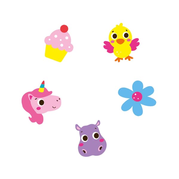 Neglestickers 198 stk. Ses Creative 14044 3+