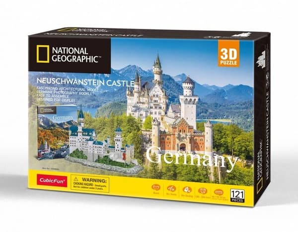 Neuschwanstein Slot 3D Puslespil