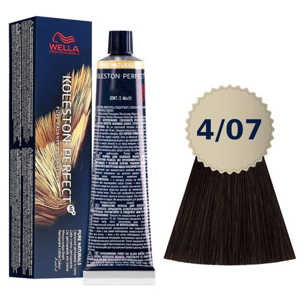 Wella Koleston Me + 4/07 -väri 60ml