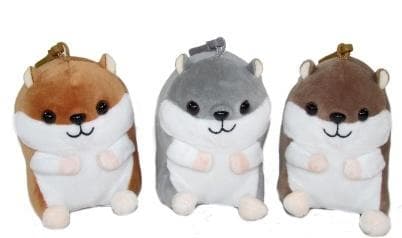 Hamster nøglering 12cm MIX