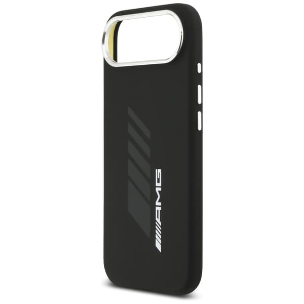 AMG Silikone Oversize Rhombs MagSafe-etui til iPhone Air, sort